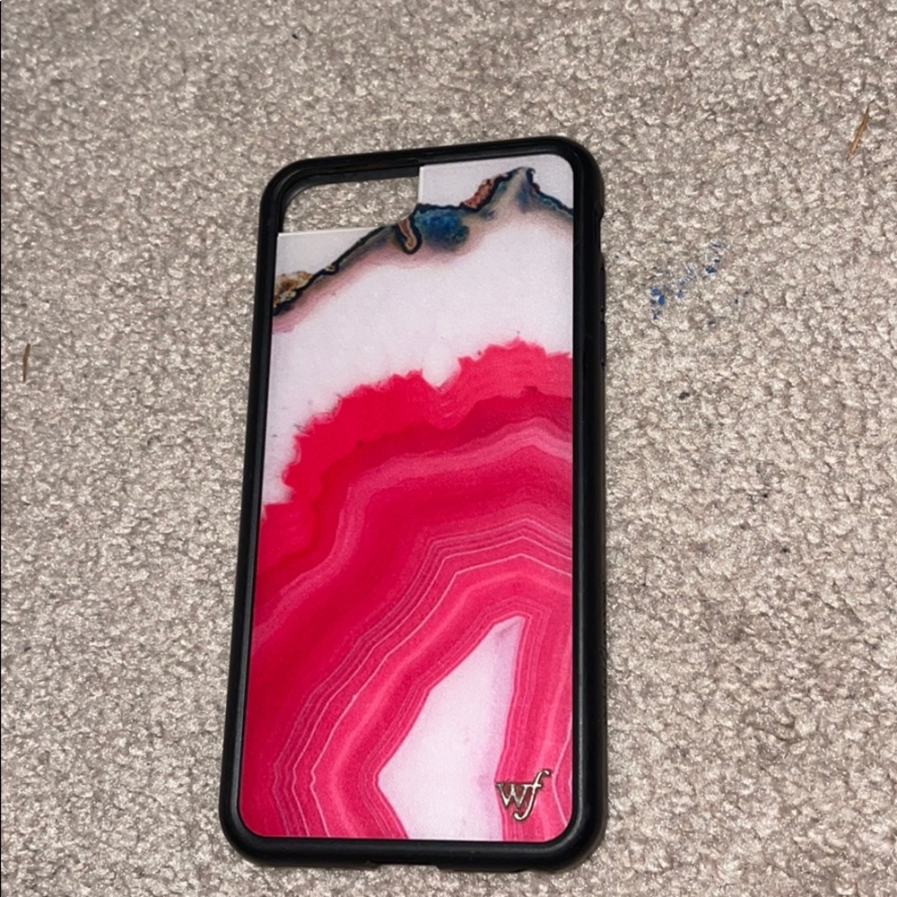 Wildflower pink marble case